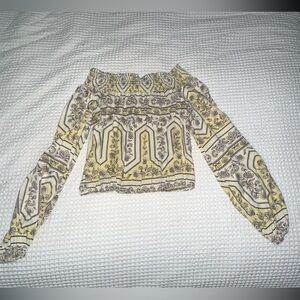 WRANGLER off shoulder shirt